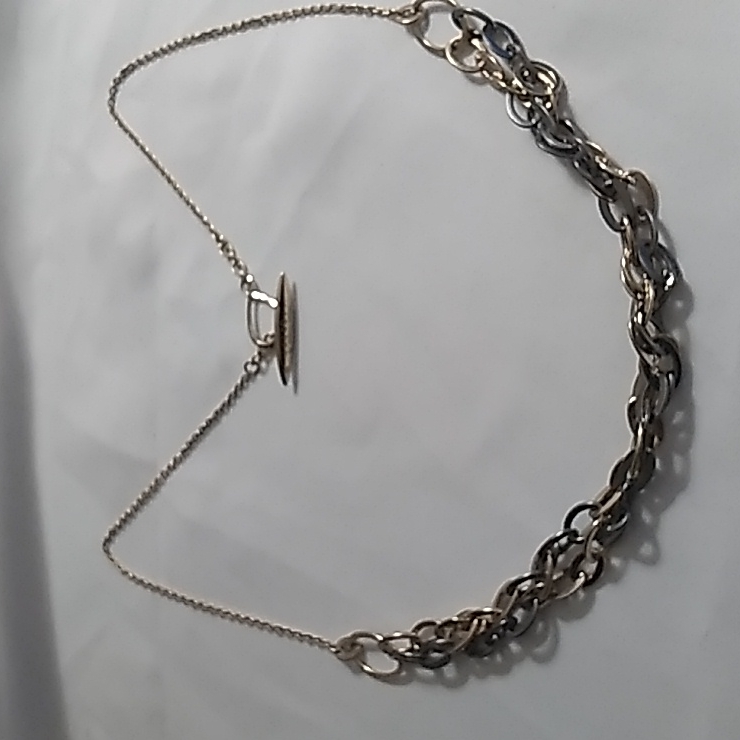 27 Inches Long Laundry By Shelli Segal Mixed Metals Statement Piece 5$